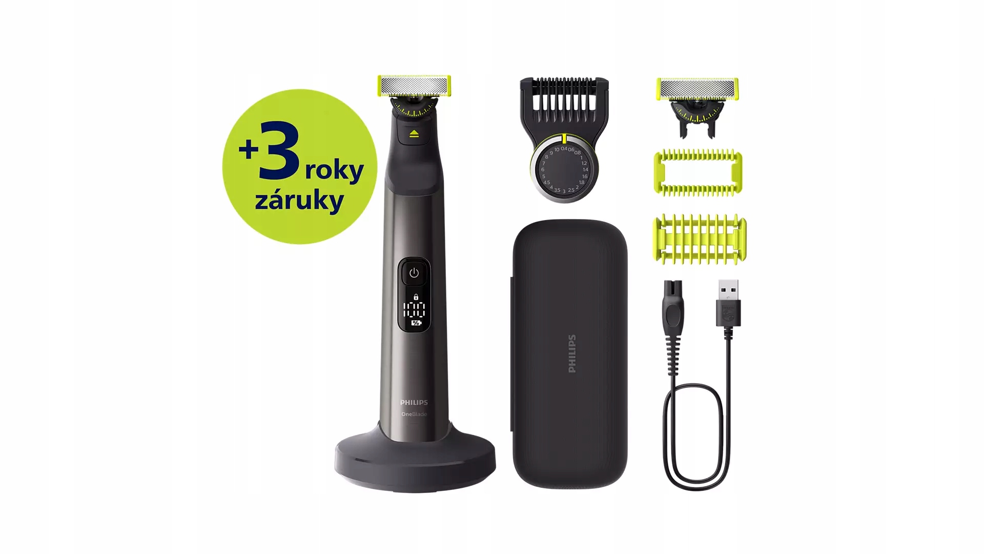 Philips OneBlade Pro 360 na tvář a tělo QP6652/61