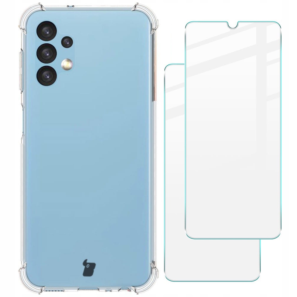 

Etui 2x szkło Bizon Clear do Galaxy A13 4G
