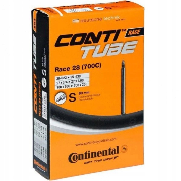 

Dętka Continental Race 28 20/25-622/630 Sv 80mm