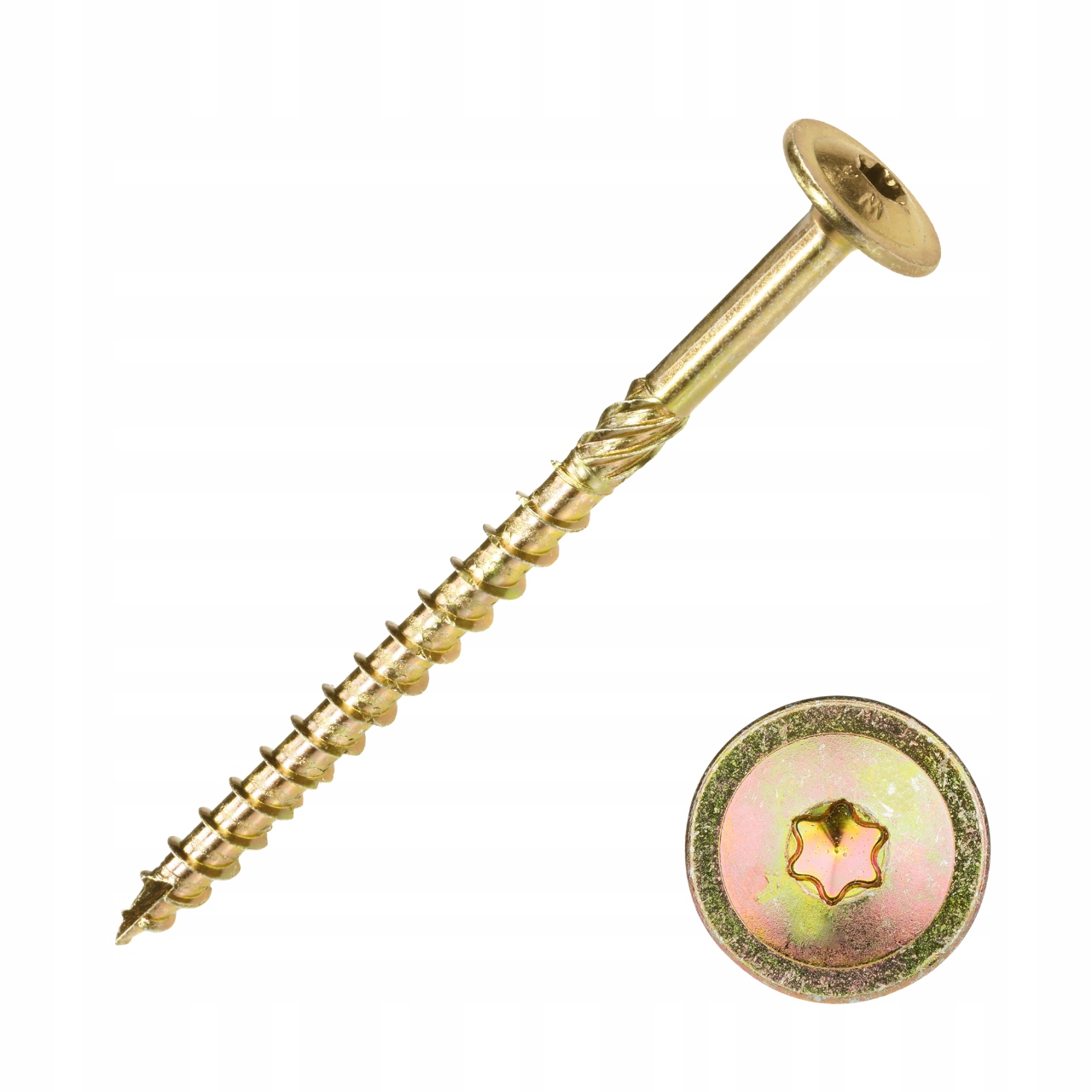 Tesařské Tesařské vruty pro dřevěné vazníky, Torx 6x240 50 Ks