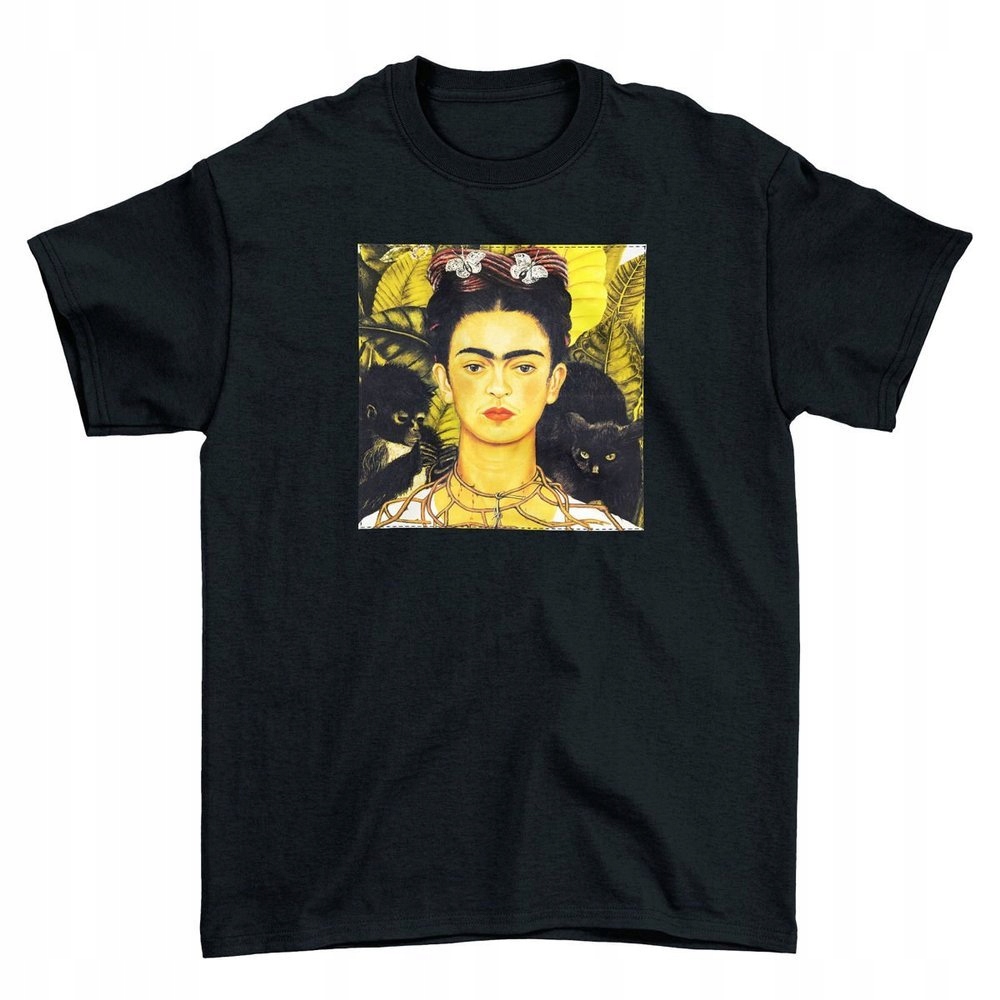 

Koszulka z naszywką Frida Kahlo r:M