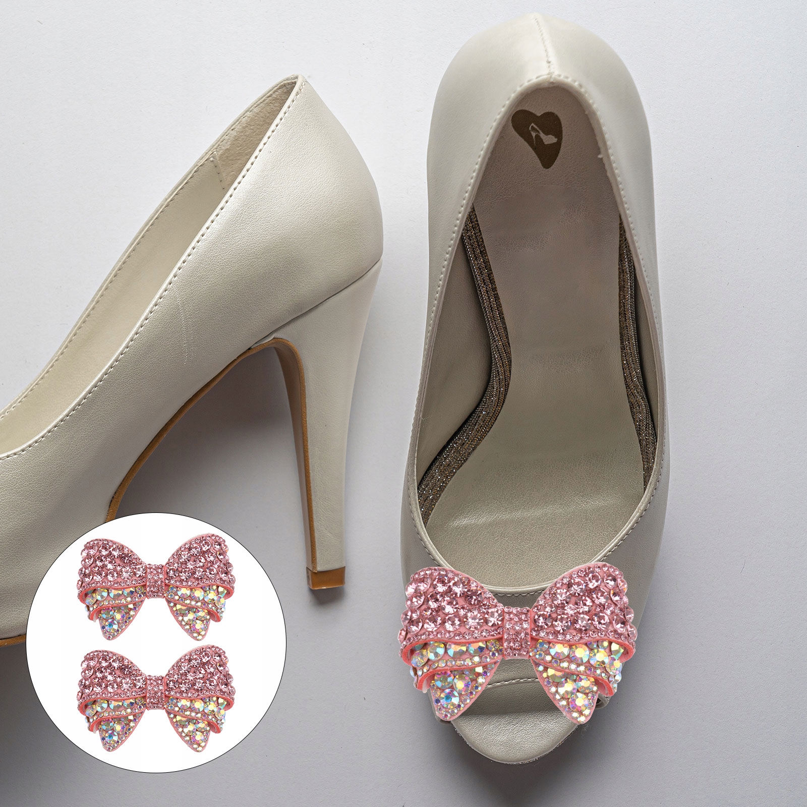 Modna ozdoba do butów Kryształowe spinki do w Marka inna