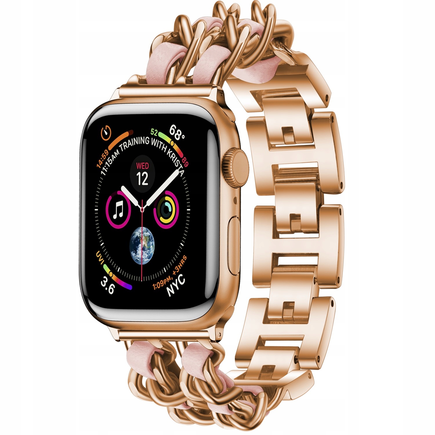

Bransoleta Stalowa pasek do Apple Watch 38 40 41mm