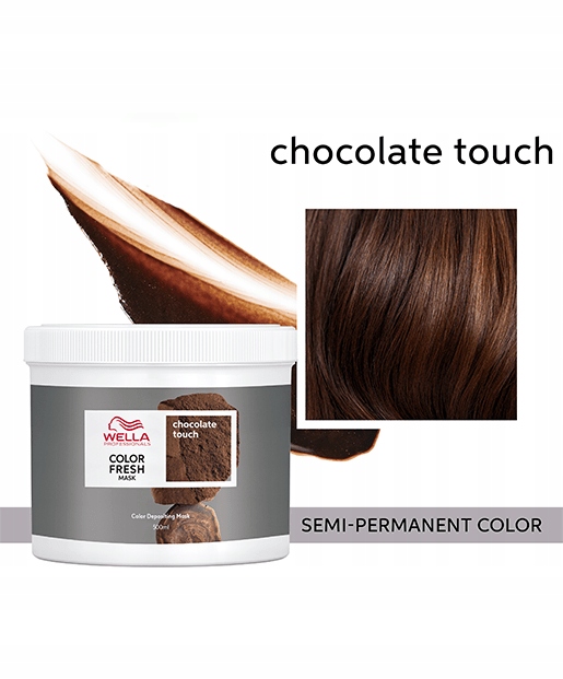 Wella MASKA Color Fresh CZEKOLADA Chocolate 500ml Marka Wella
