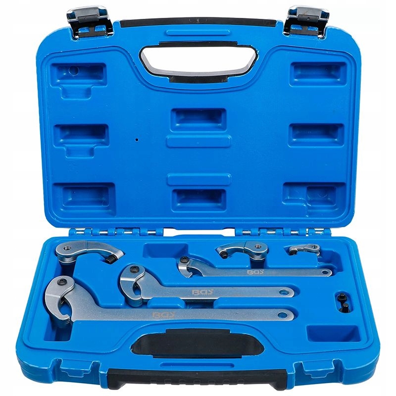 Sada hákových kľúčov 35-120 mm 8 ks, Bgs 8542