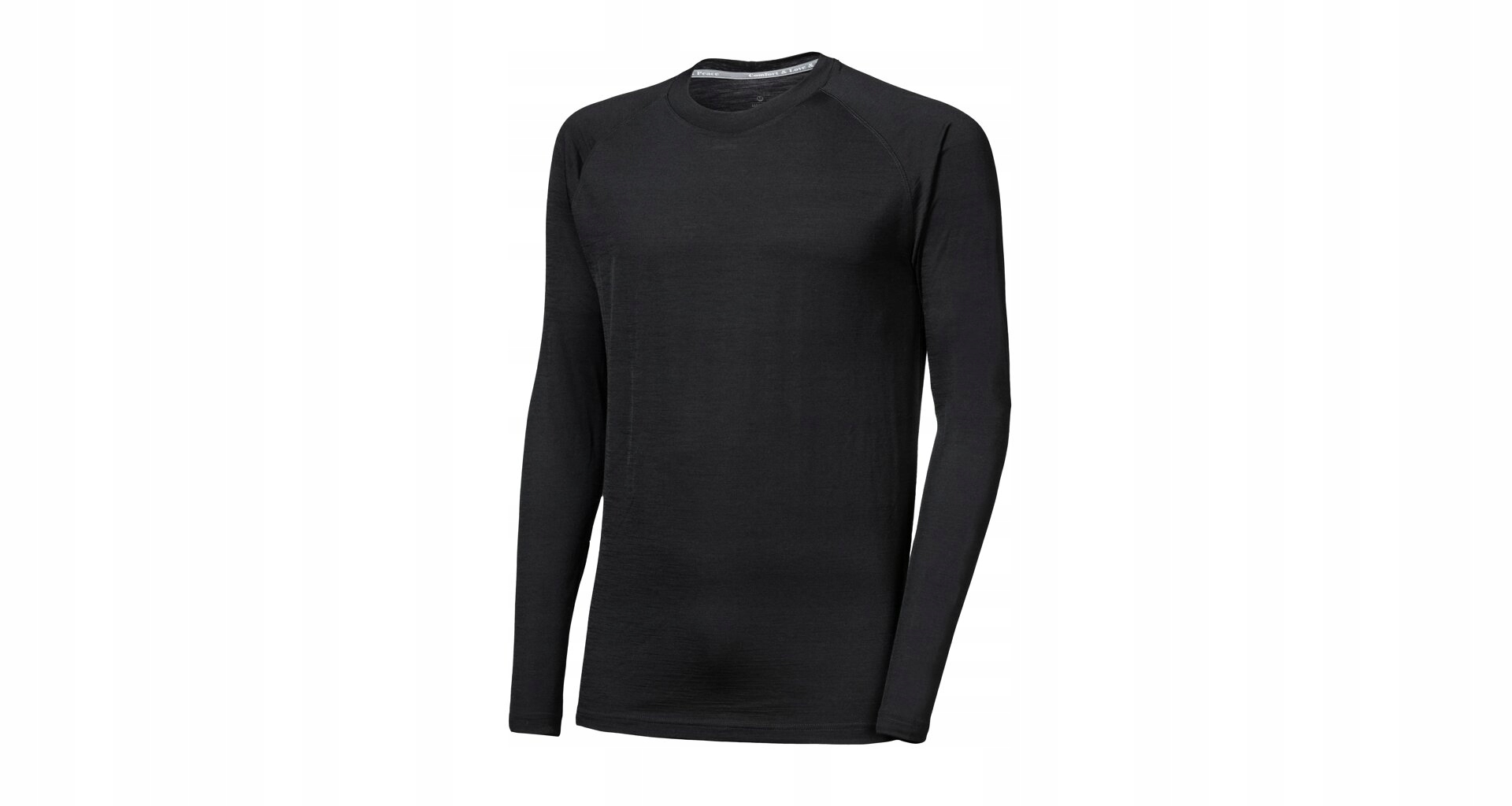 Sensor Merino Active No Logo Pánské Triko Dl.rukáv Raglan černá Velikost Xl