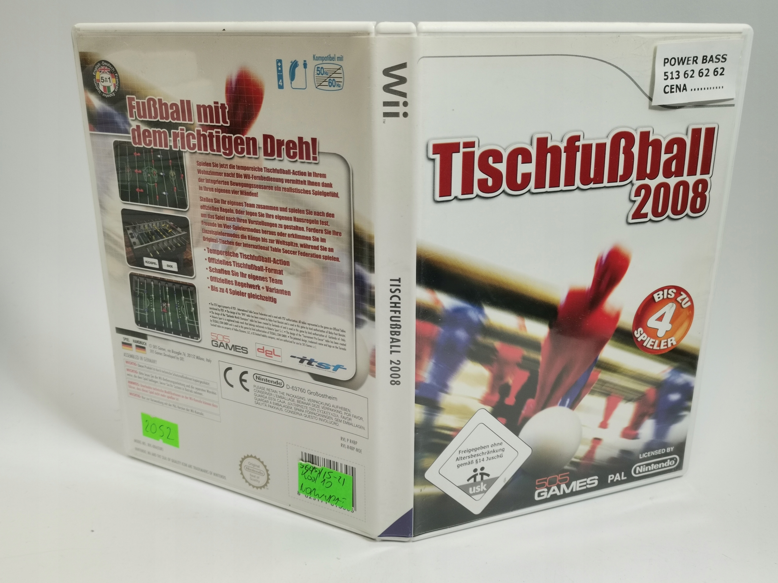 PIŁKARZYKI TISCHFUßBALL 2008 Wii Platforma Wii