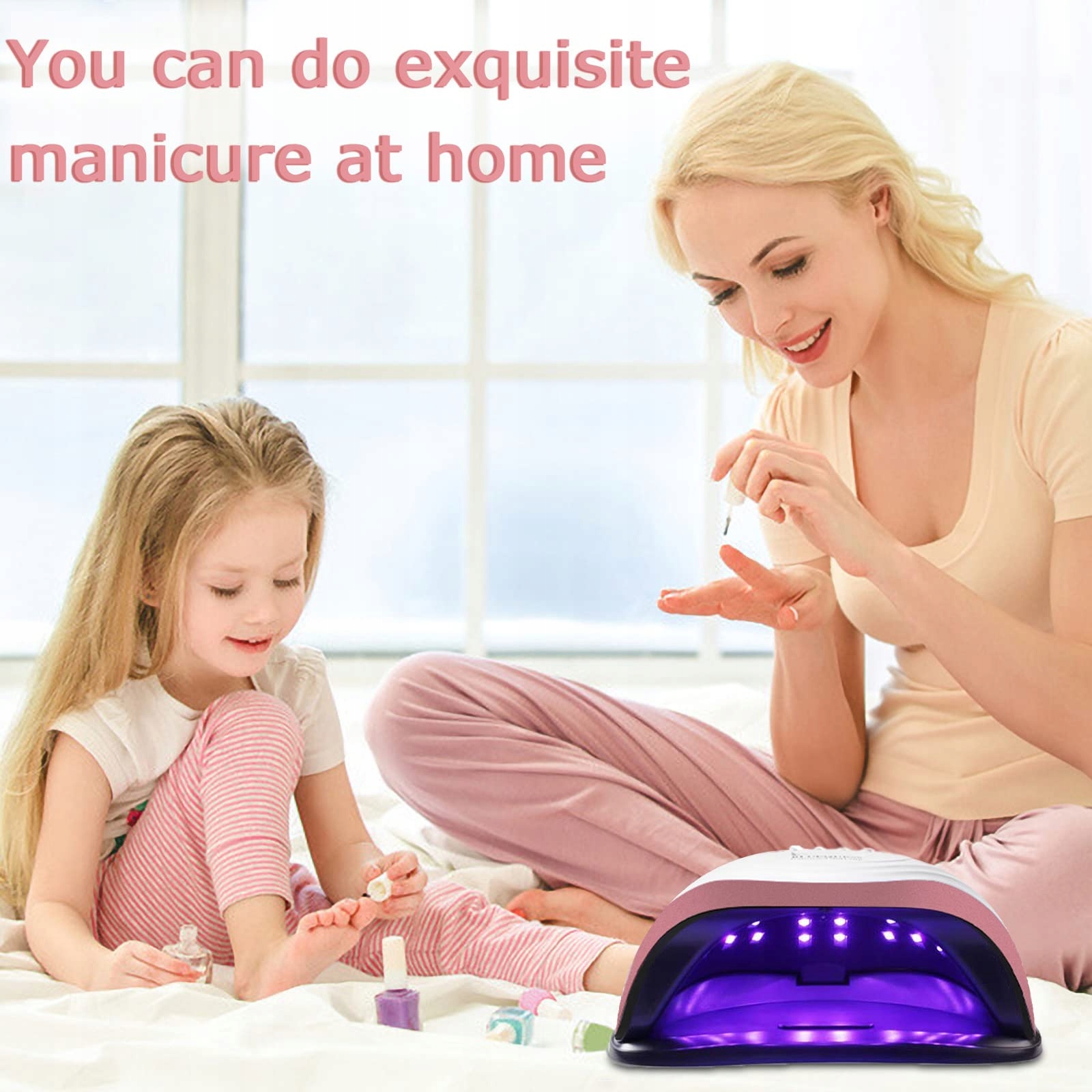 PURPLEDI Lampa UV LED 168W Do Paznokci Z Czujnikiem I Wyświetlaczem LCD — miniatura 4