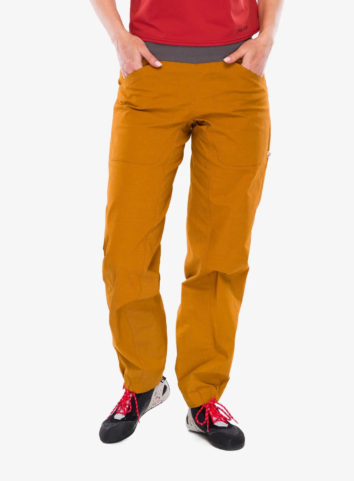 Dámské lezecké kalhoty Edelrid Sansara Pants III aniseed M