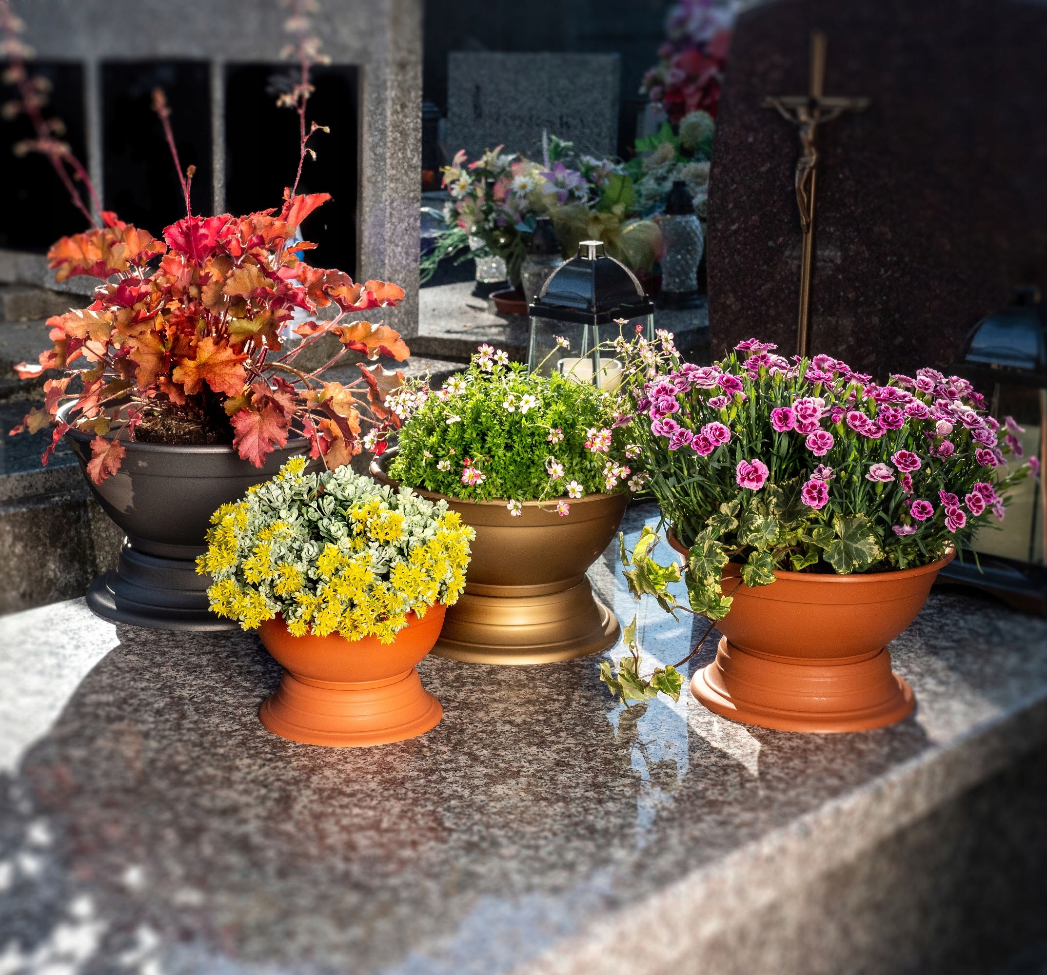 DONICZKA OSŁONKA DONICA NA KWIATY 26CM KOLORY MISA Kod producenta K2814