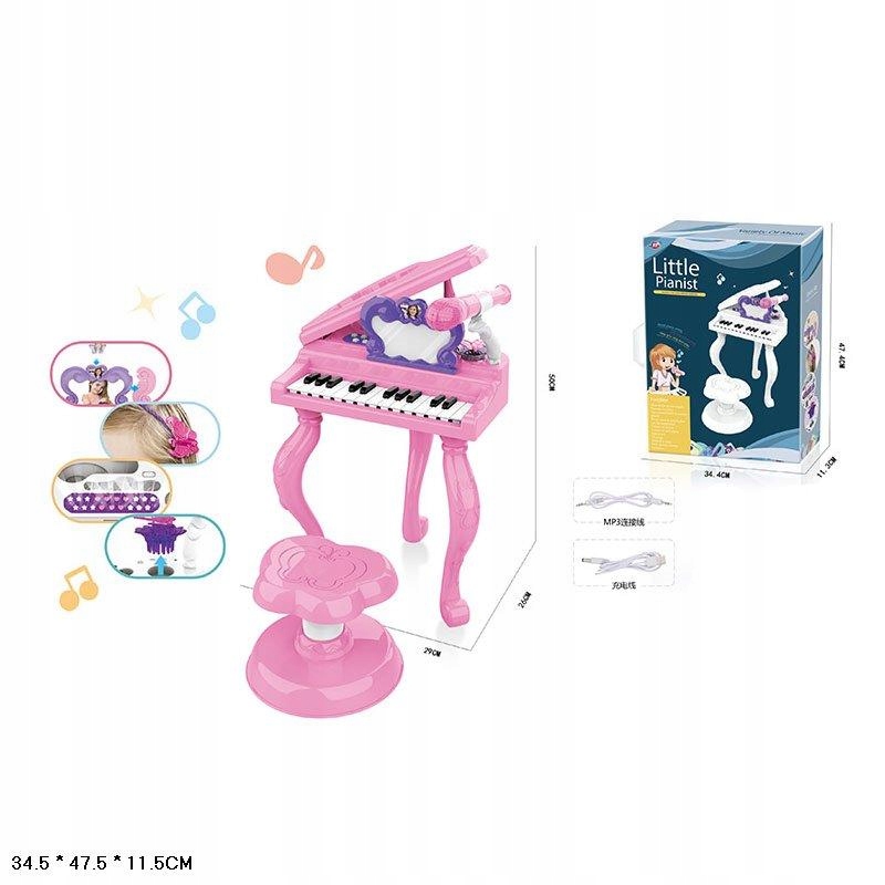 FORTEPIAN PIANINO DLA DZIECI ORGANY MIKROFON Marka inna