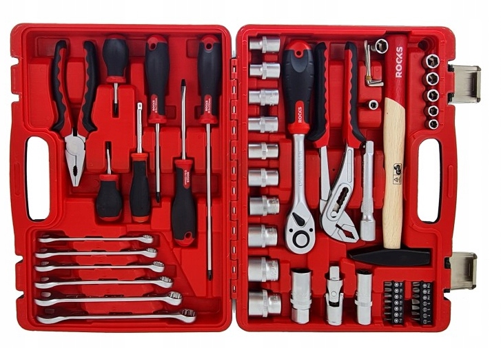 Sada nástrojov 1/2", univerzálna, 56 dielov