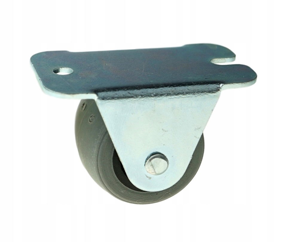 

mini rolka meblowa, fi 30, H-34, szara, gumowana