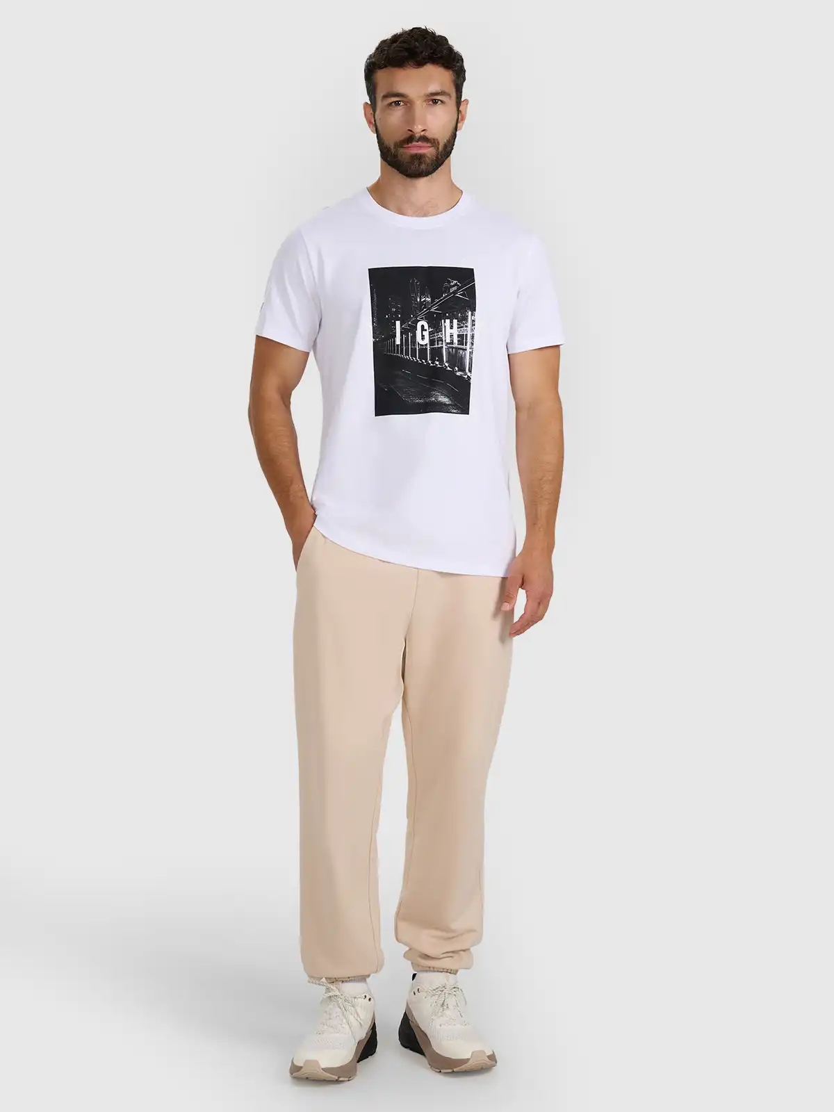 4F Pánské Tepláky Joggery Bavlna TTROM1272 AW25 M