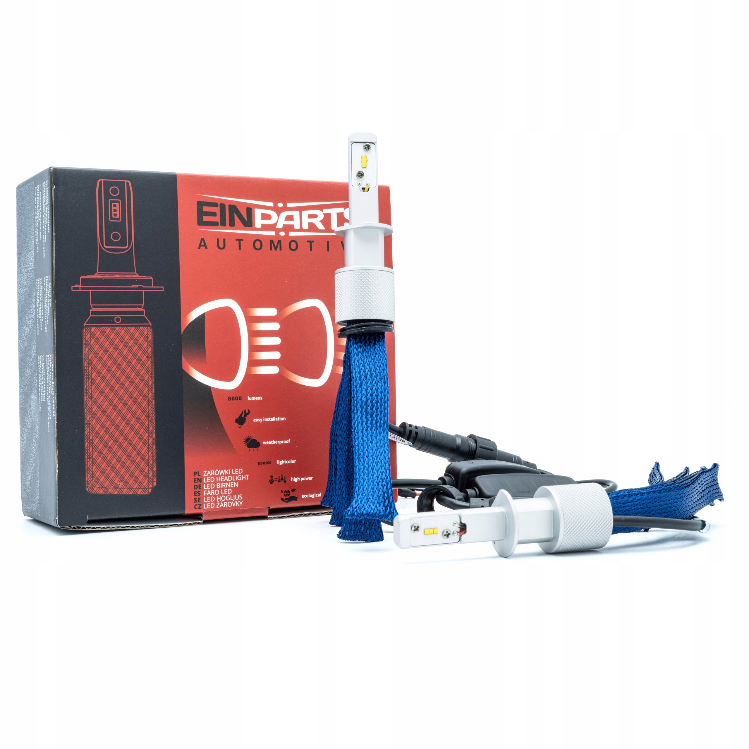 EPLH72 Prémiový Octopus Led H1 Canbus 4300K