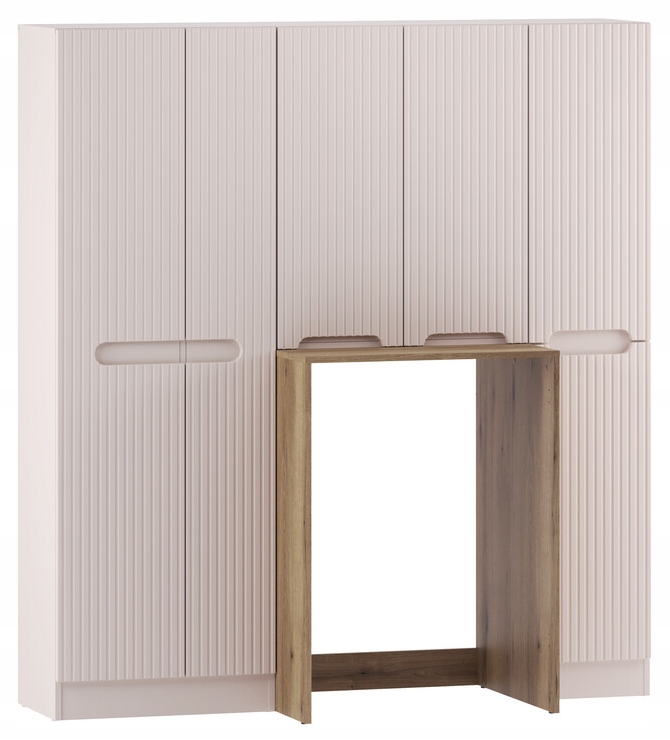 Sada koupelnového nábytku Nova Cashmere s krytem pračky 165 cm Kašmír