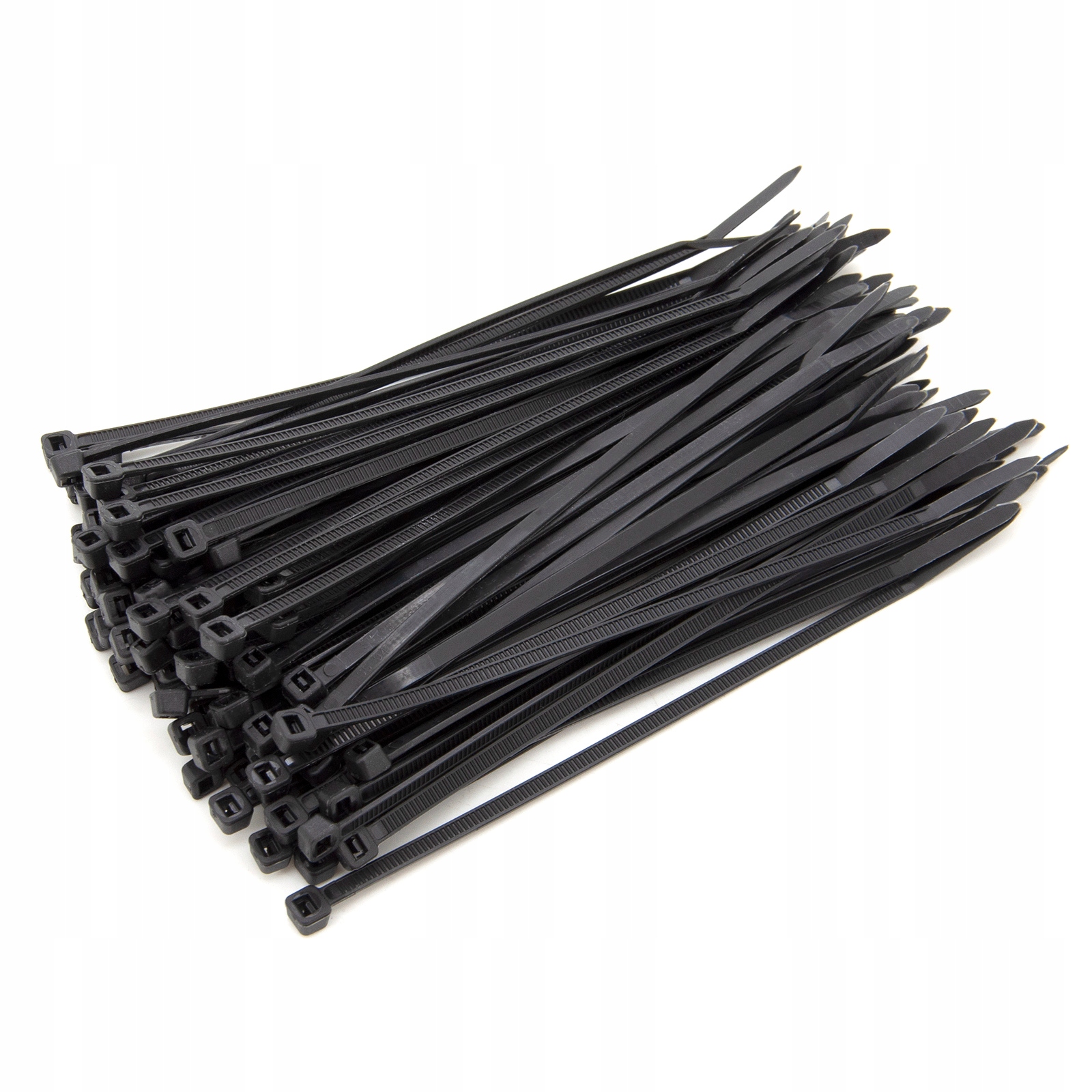 OPASKI KABLOWE PLASTIKOWE CZARNE 3,5x150 100szt UV Materiał nylon