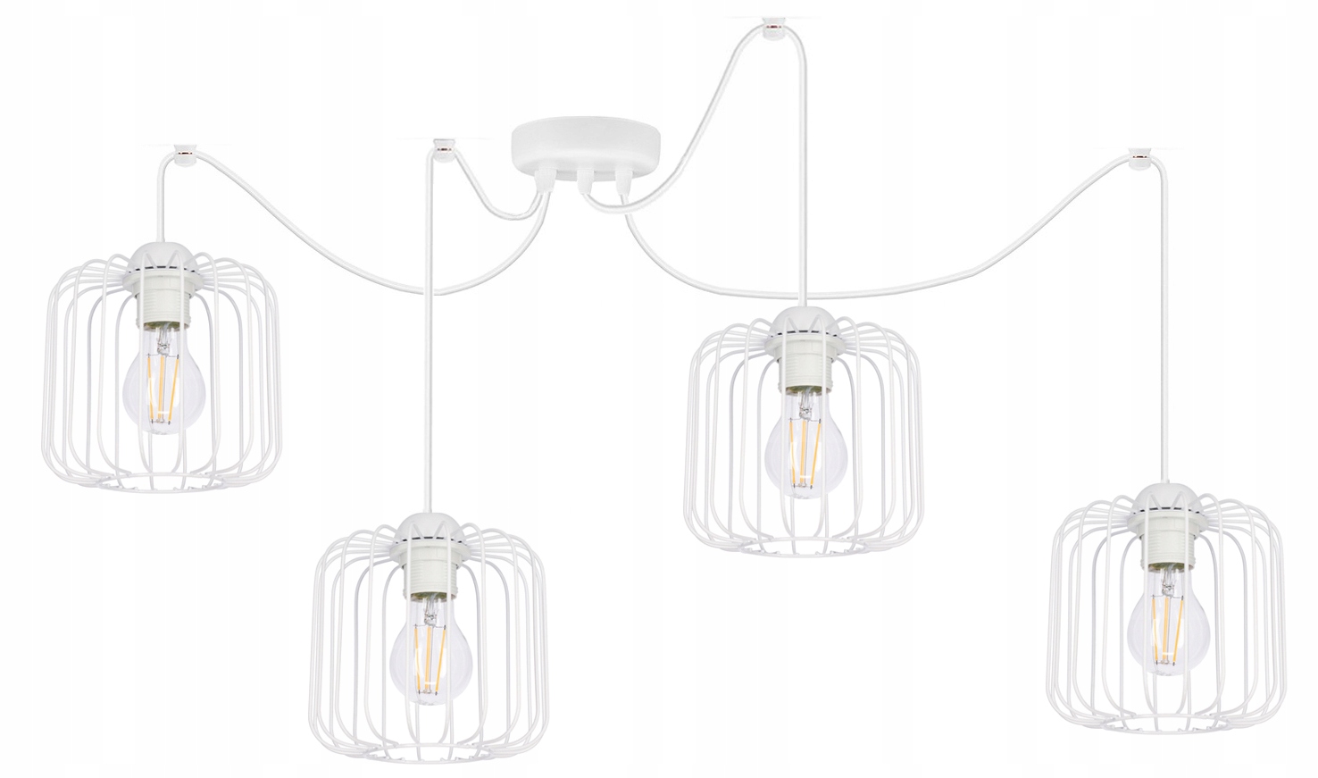 Závěsná Stropní Lampa Drátěná Pavouk Stropní Svítidlo Led