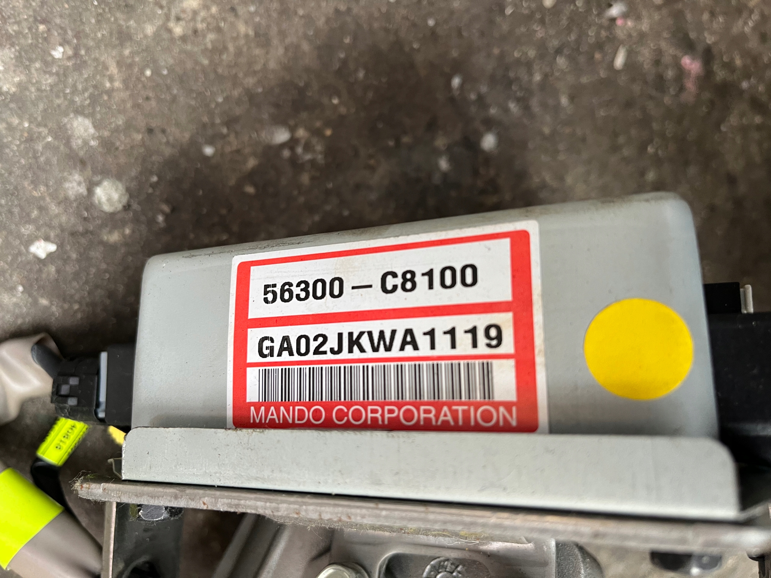 Hyundai I20 II 1.2B servo pump electrical