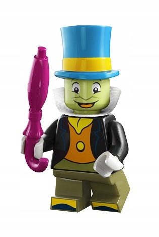Lego Minifigures Seria Disney 100 Years 71038-3 Świerszcz Jiminy