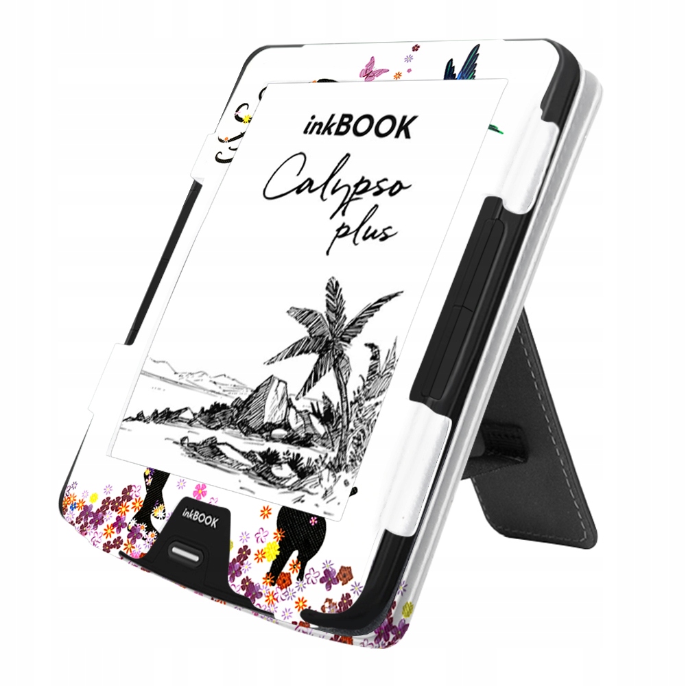 ETUI GRAFIKA + RYSIK do INKBOOK CALYPSO PLUS PRIME LUMOS / PANI WIOSNA Model Calypso/Calypso +/Prime HD/Prime/Lumos/Classic 2