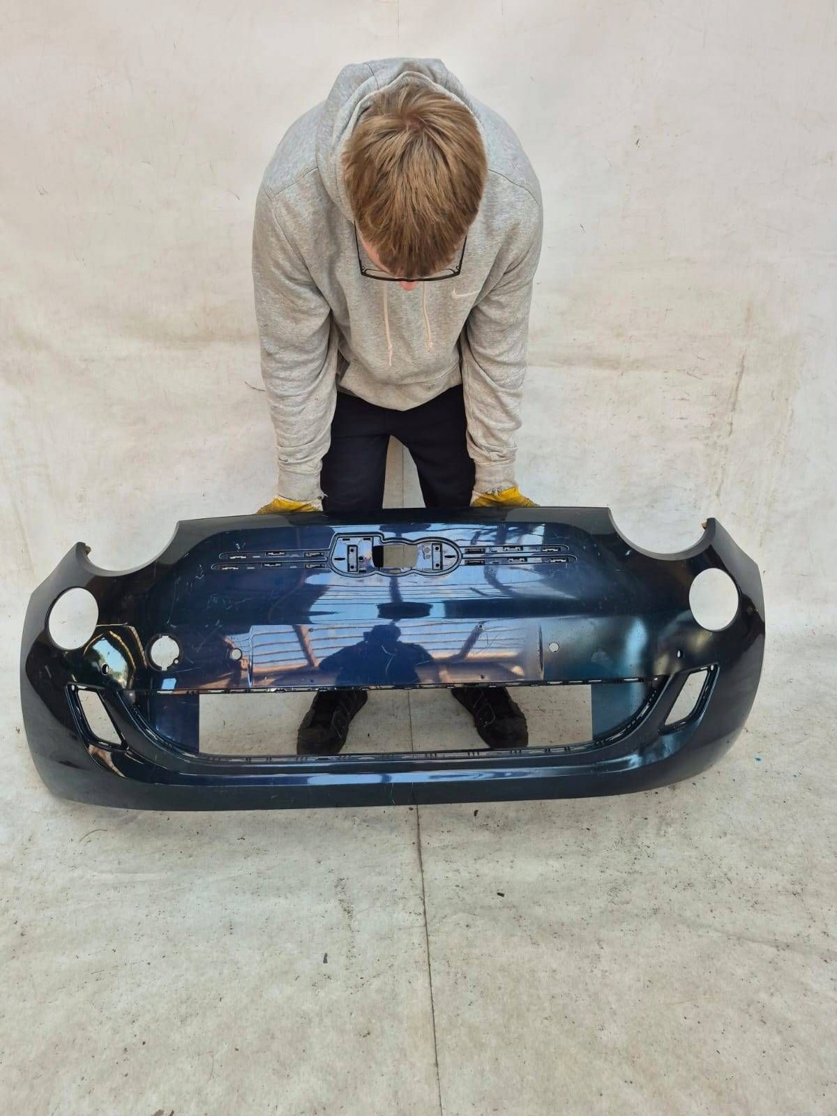 FIAT 500E II 2 20- bumper front front PDC 735714055