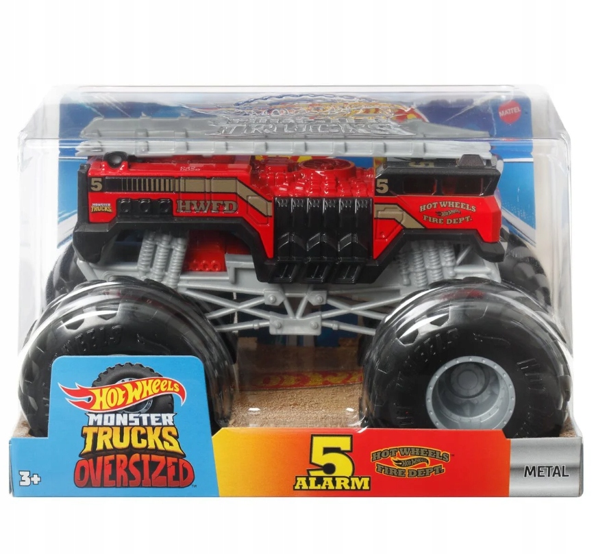 

HNM77 Hot Wheels Monster Trucks Fire Dept