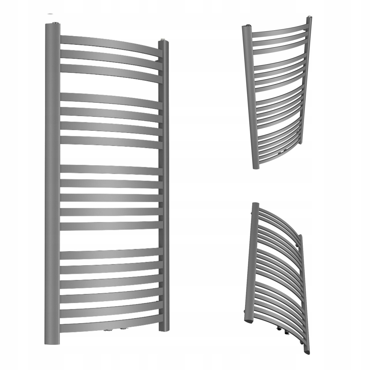 Kúpeľňový Radiátor Mei-m 750/470 Antracit