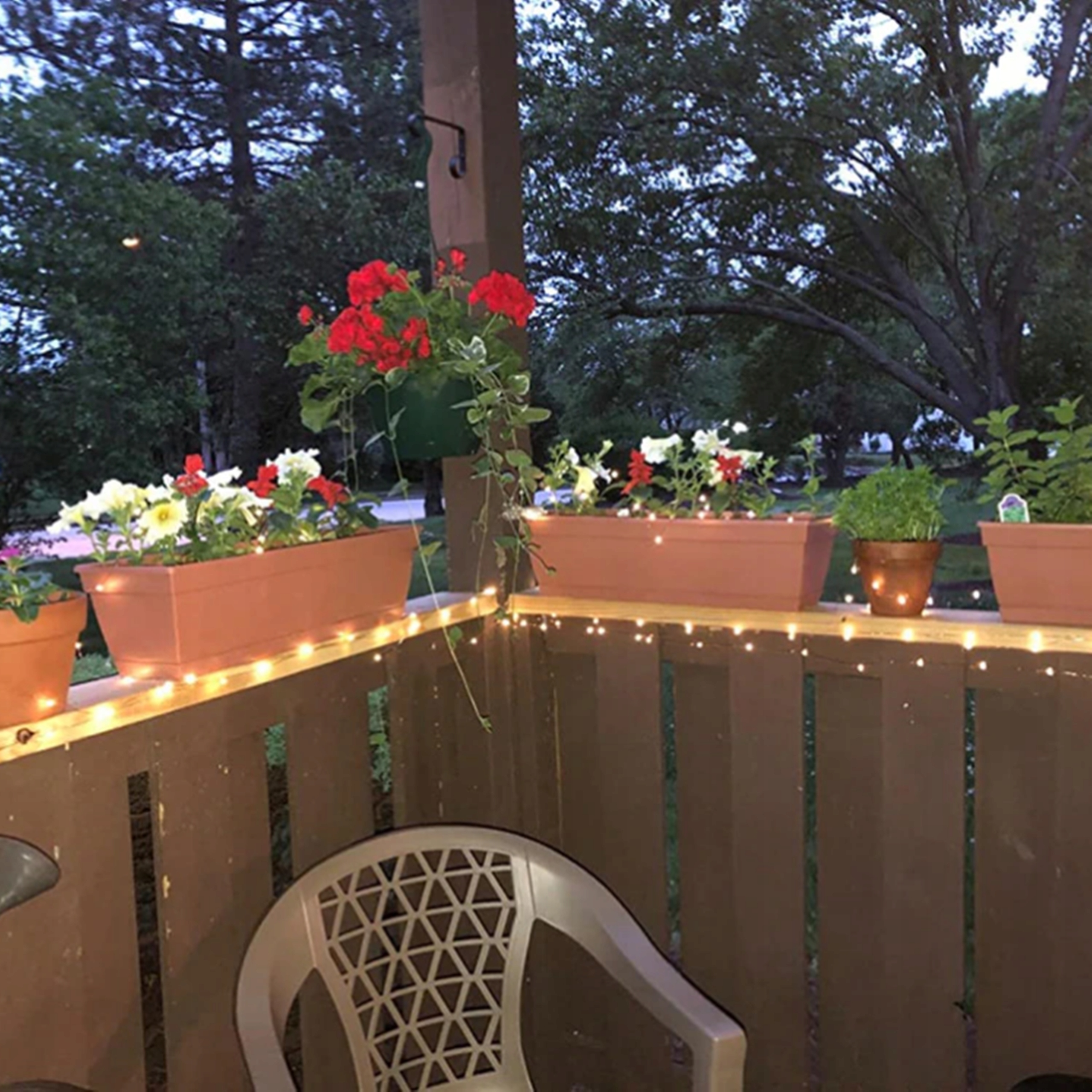 GIRLANDA SOLARNA DRUCIK LAMPKI OGRODOWE OZDOBNE NA CHOINKĘ 100 LED SOLARNE Kolekcja OZDOBA ŚWIĄTECZNA