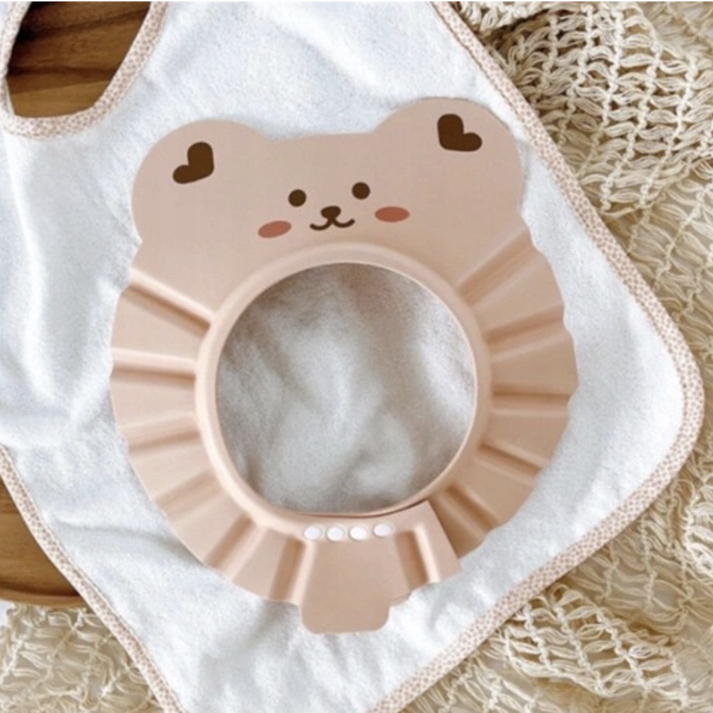 Daszek / Rondo Kąpielowe do Mycia Głowy Dzieci - Brązowy Miś Kod producenta 00104