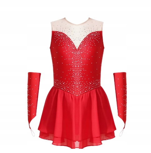 Strój Do Baletu Do Gimnastyki Body Sukienka Do Tańca 134 Nr 2483