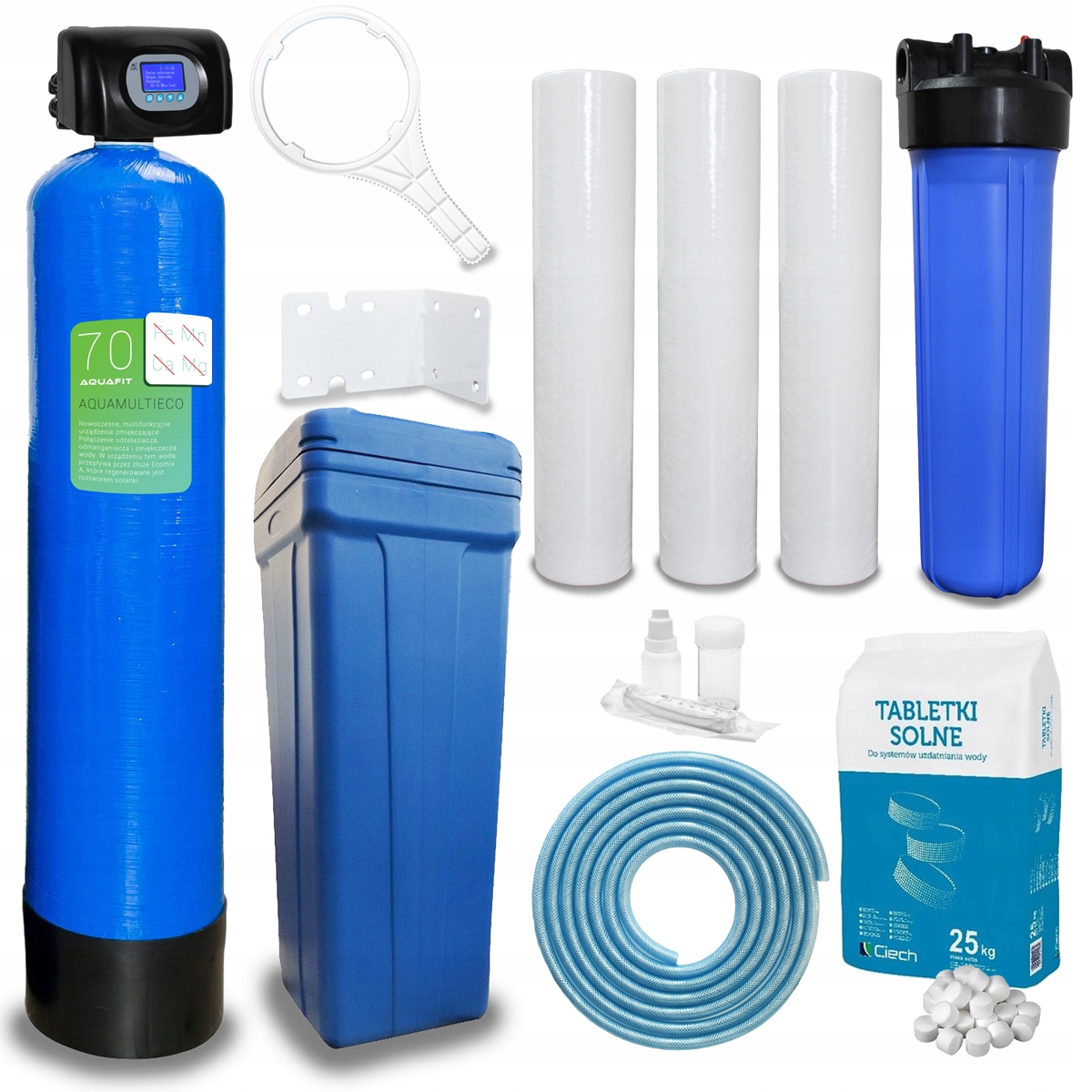 ZMIĘKCZACZ, ODŻELAZIACZ, ODMANGANIACZ AQUAFIT 70L