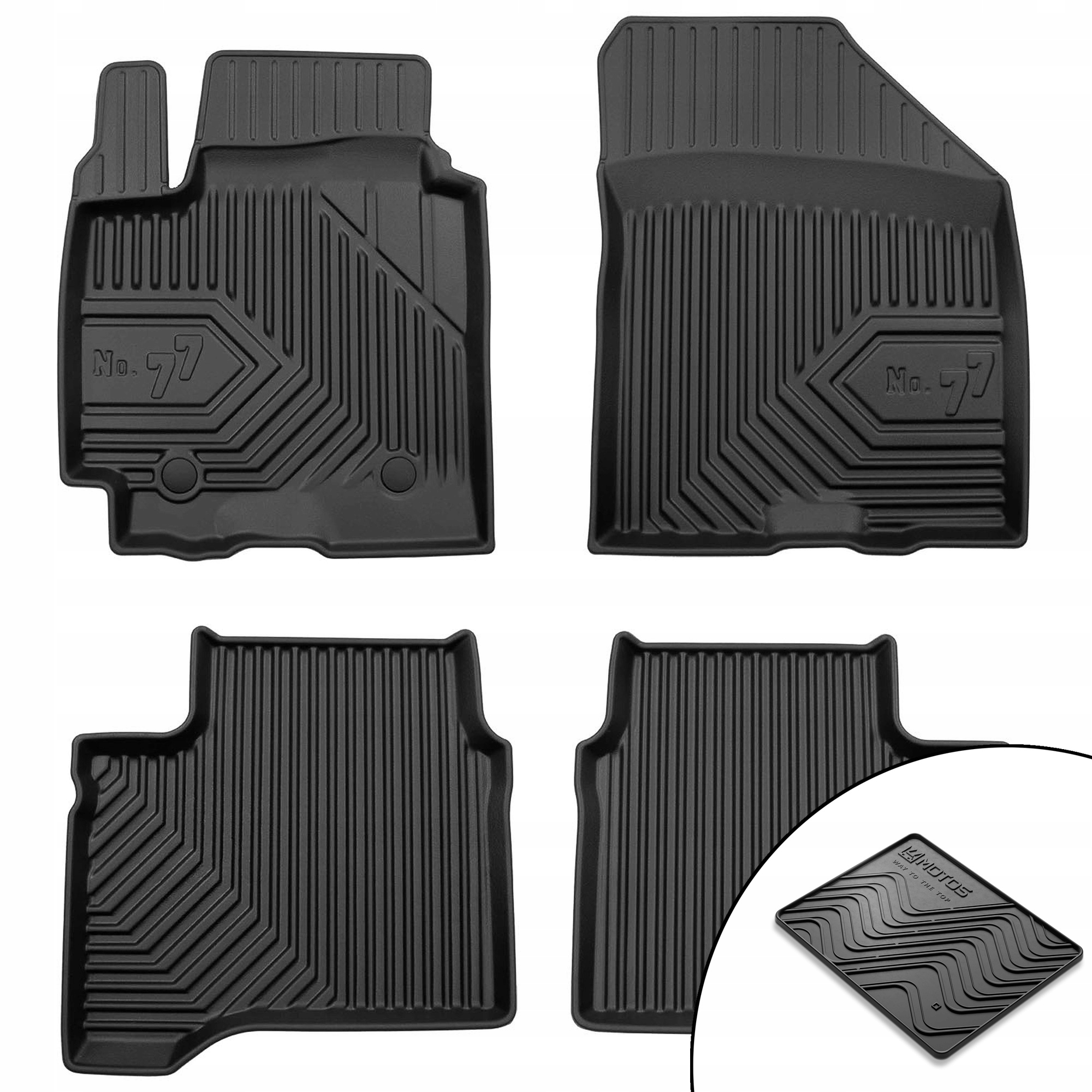 Dywaniki gumowe No.77 Suzuki Swift VI od 2017 Hatchback mata