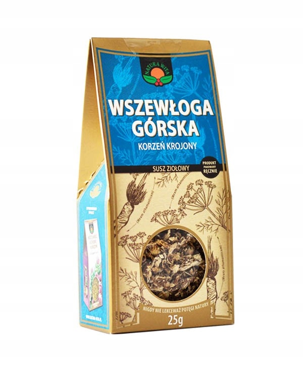 

Wszewłoga górska korzeń krojony Natura Wita 25 g