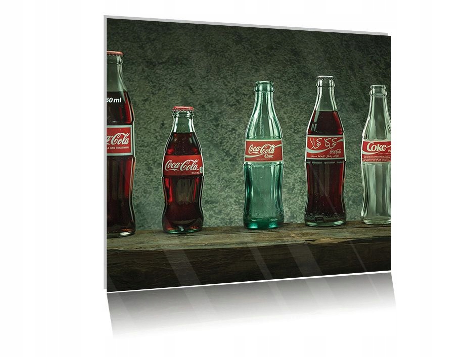 

Obraz szklany na szkle Coca Cola 03 50x50