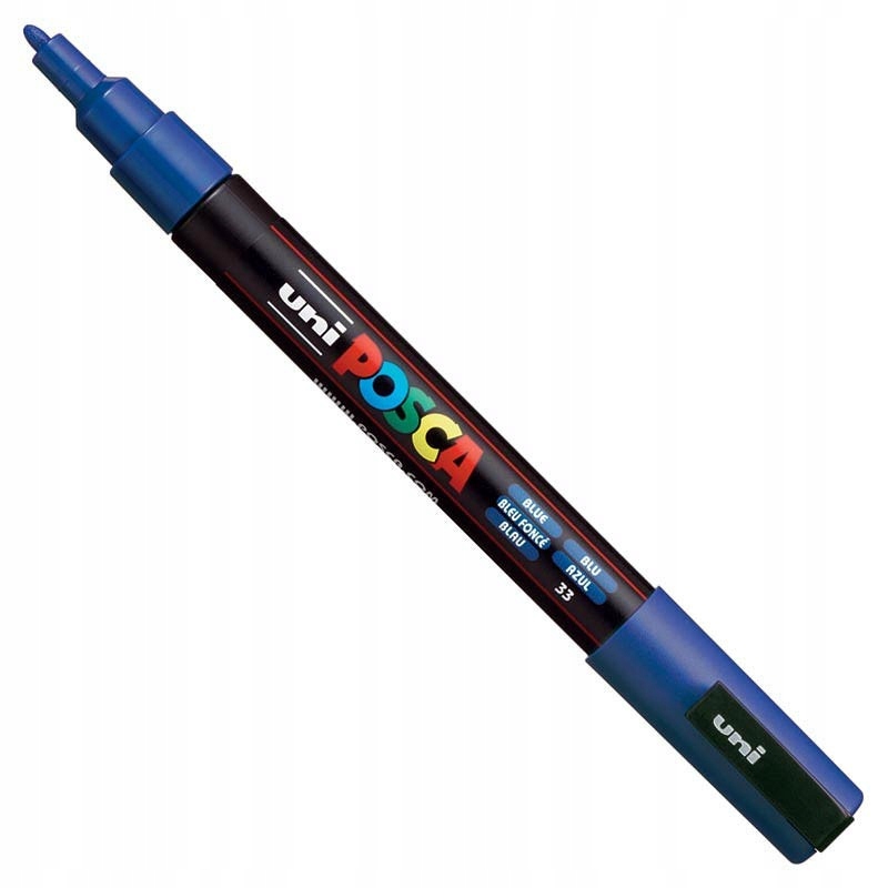 Marker pisak Posca PC-3M - Uni - blue