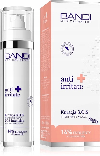 Bandi Anti Irritate Sos Intensywna Kuracja Kojąca