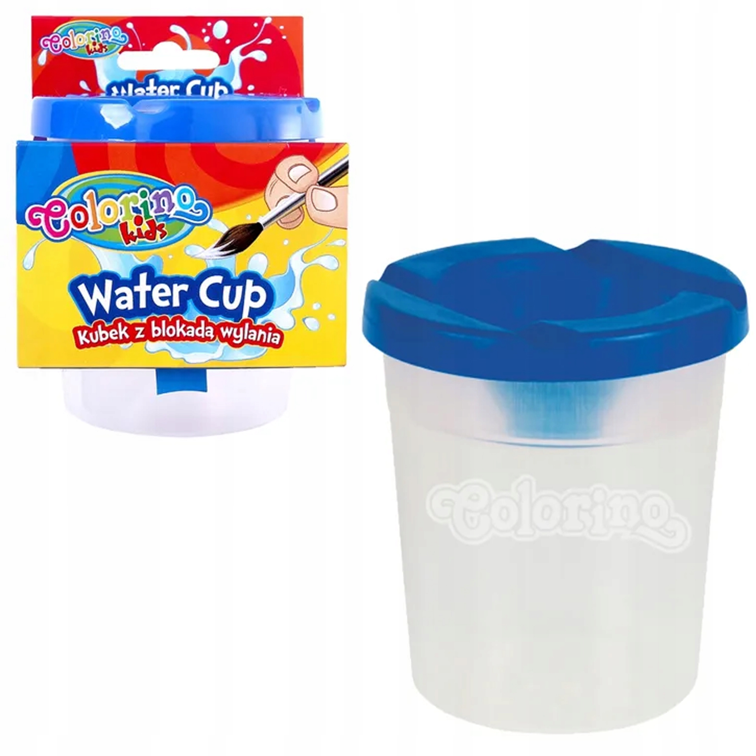 KUBEK Z BLOKADĄ WYLANIA WATER CUP COLORINO 1 szt.