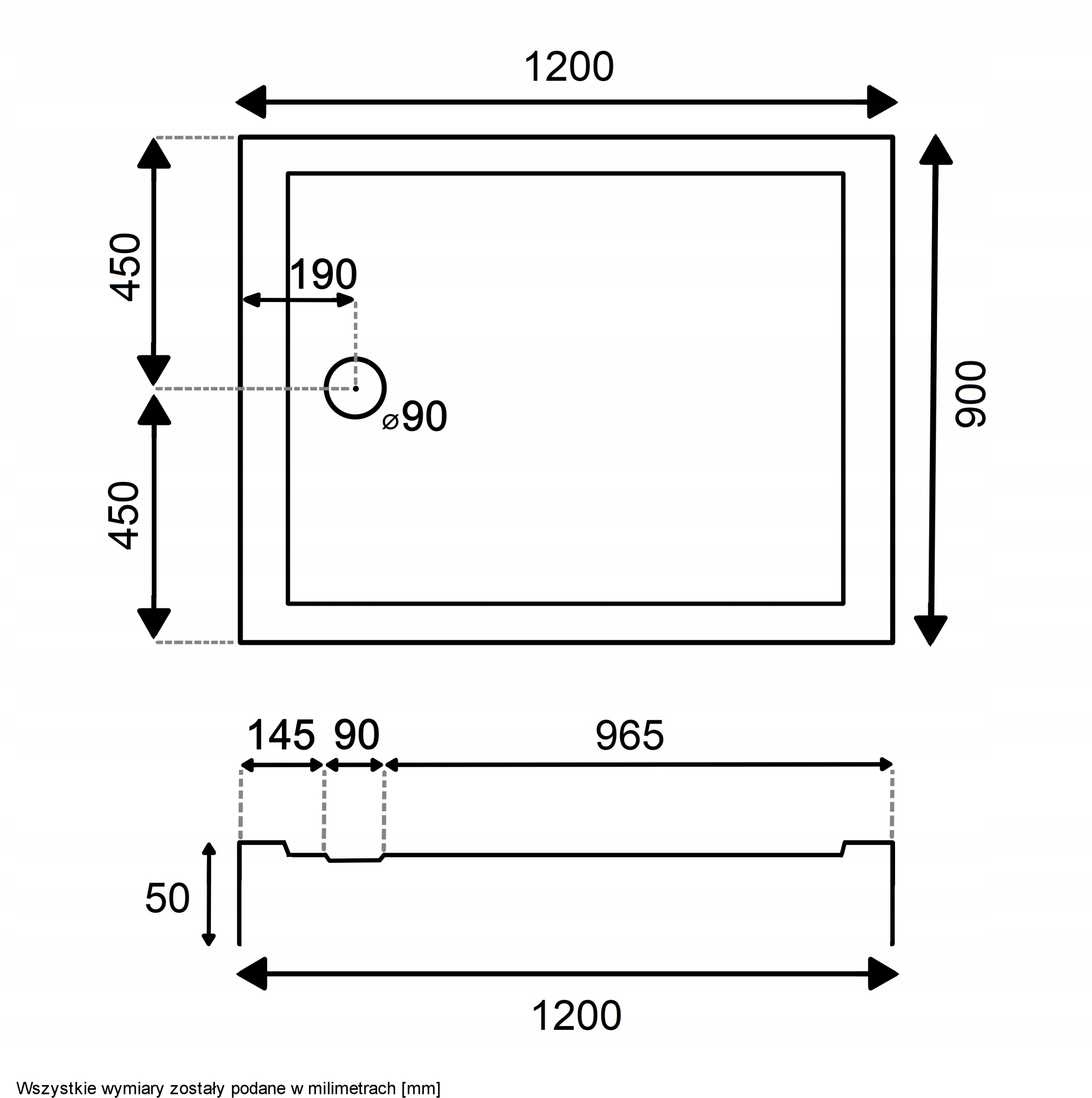 ⬇️ Specyfikacja Techniczna – Kabina Prysznicowa Model PFR668: