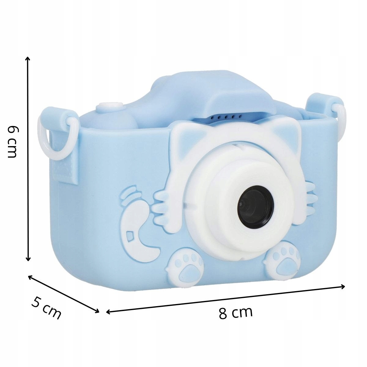 APARAT CYFROWY DLA DZIECI FULL HD 40 Mpx KAMERA GRY+KARTA 32gb ZESTAW XXL Zasilanie akumulatorowe