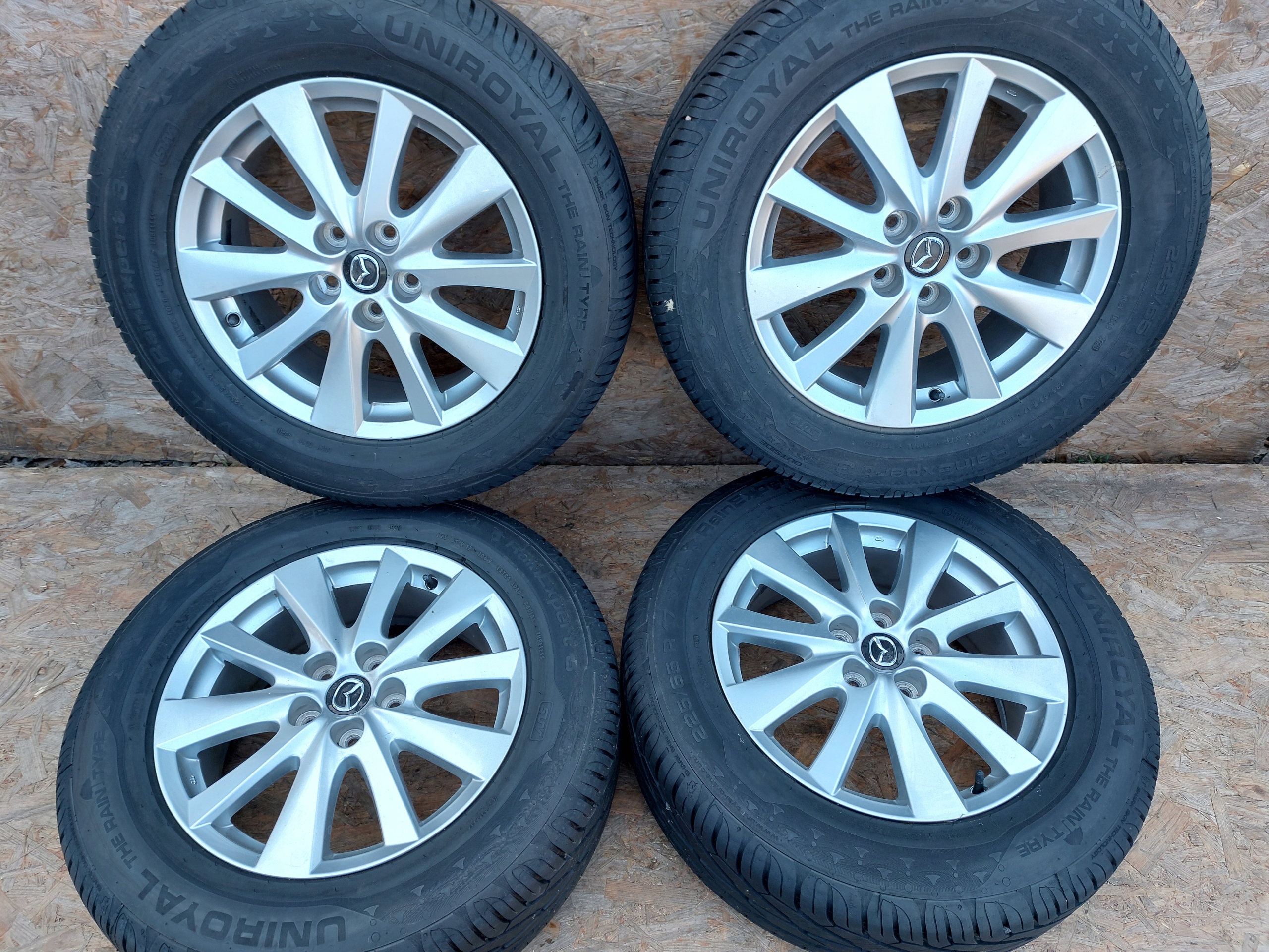 CX-5 I АЛЮМІНІЙ ДИСКИ ШИНИ 225/65/17 КОЛЕСА 17'' АЛЮС