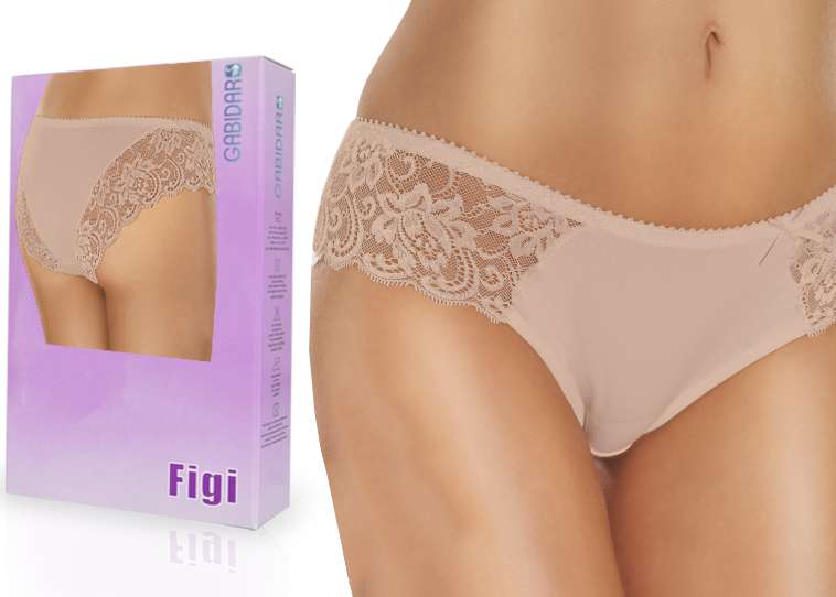 

figi majtki Gabidar 105 , Bawełna , Beżowe , S