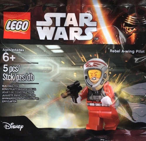 Nowy Lego 5004408 Rebel A-wing pilot Star Wars Misb 2016