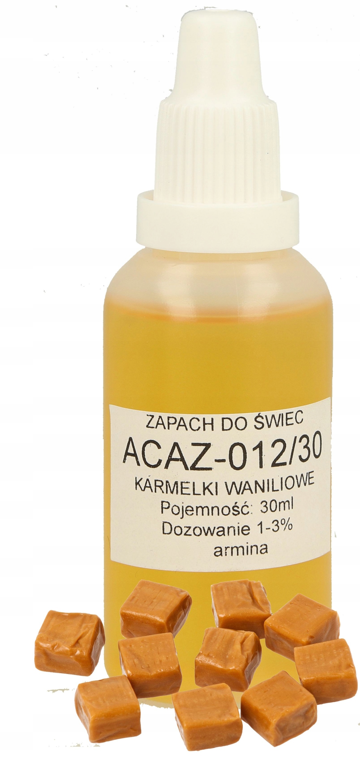 

Zapach Do Świec Parafiny Karmelki Waniliowe 30 ML