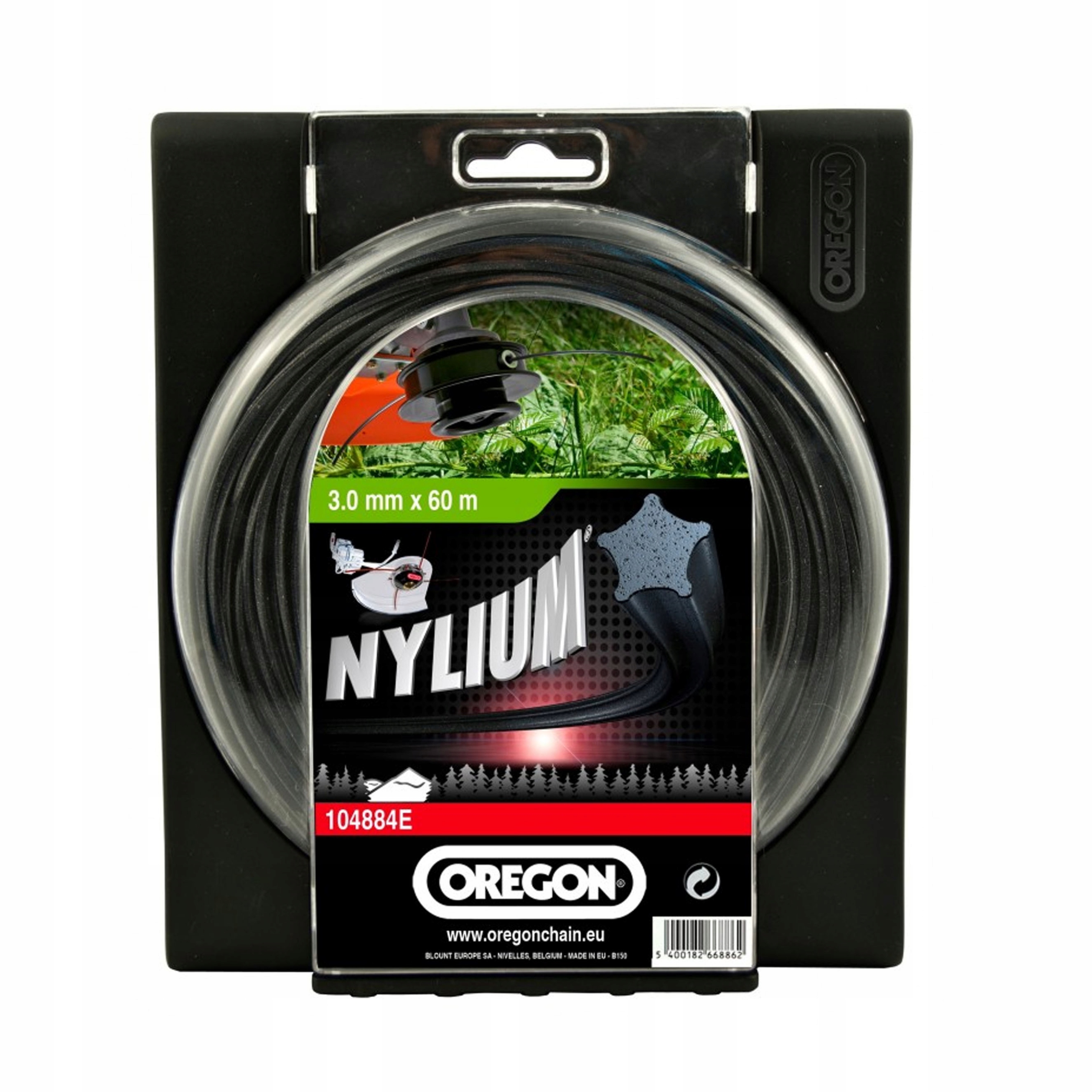 

Żyłka do kosy gwiazdka Oregon Nylium 3,0mm x 60m