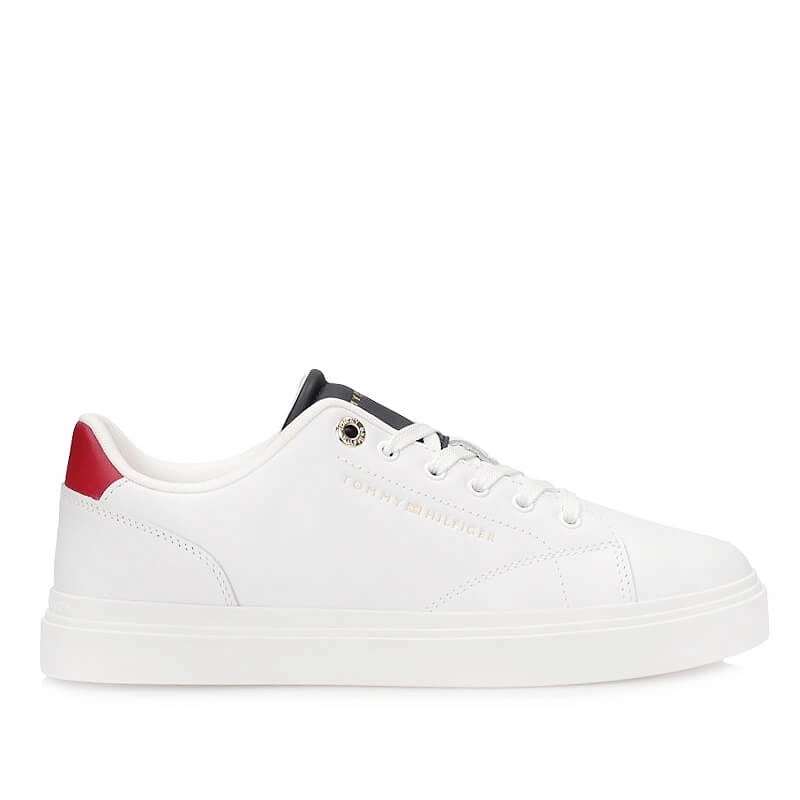 Dámské tenisky Tommy Hilfiger FW0FW091050GYW8B Th Feminine Cupsole bílé