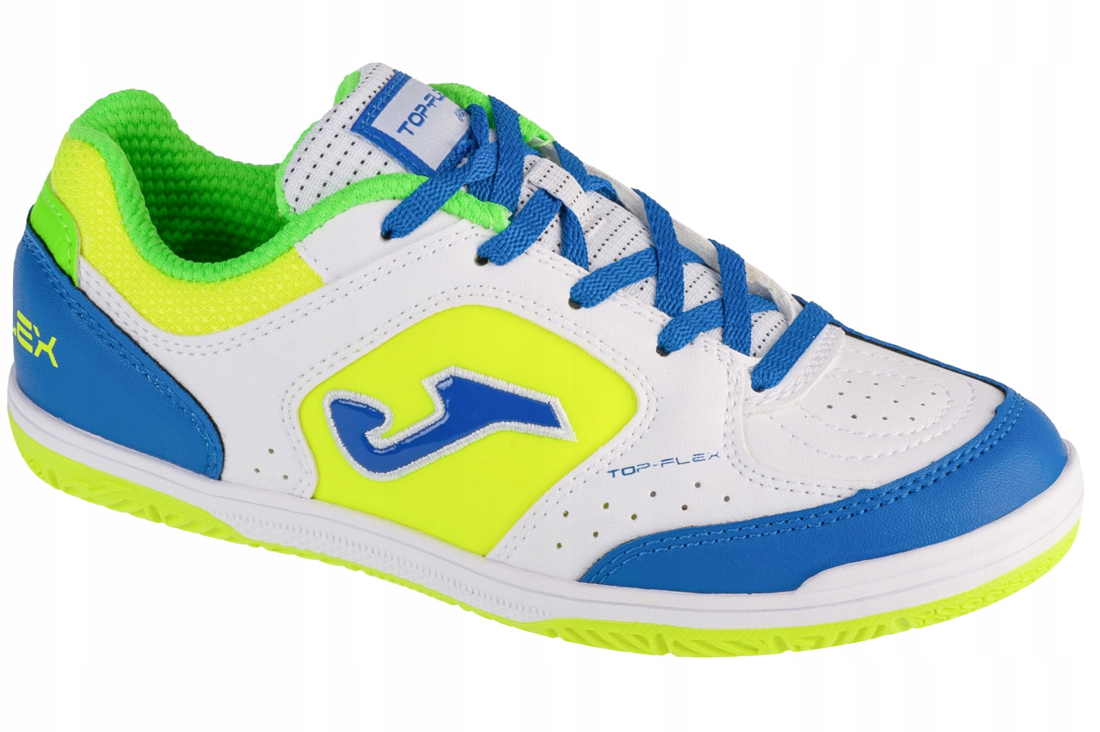 Joma Top Flex Jr 2402 In [35] Chlapecké halové boty, bílá barva