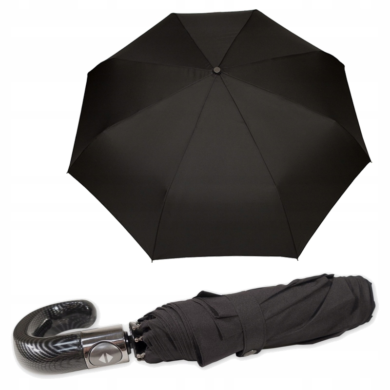 

Automatyczna czarna parasolka męska marki Parasol