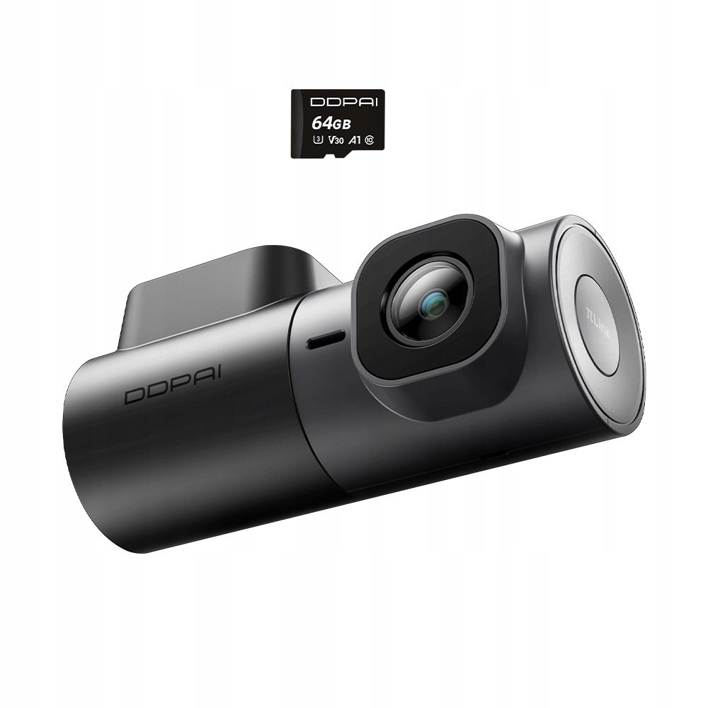 Automobilová Kamera Ddpai Videorekordér MINI2X 2K Qhd WiFi Bt Karta 64GB