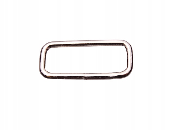 

Ramka metalowa prostokąt do paska 30 mm 10 szt